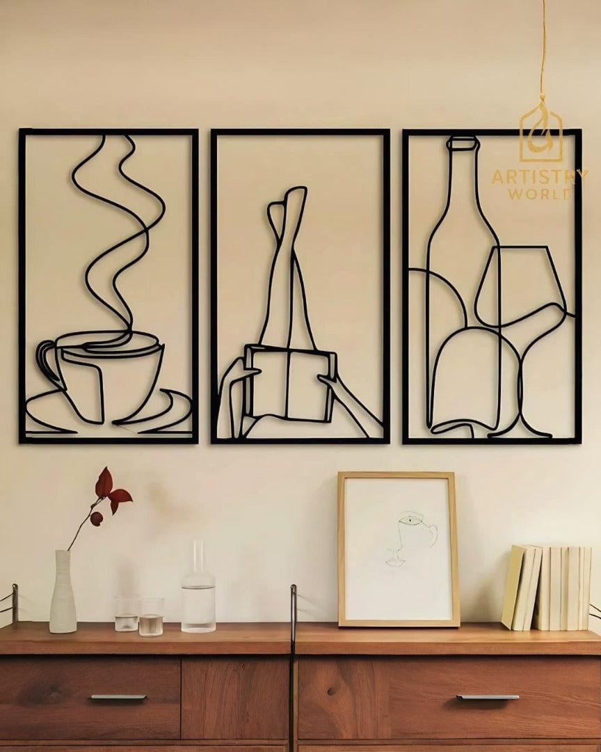 Bookish Wall Art – Minimalistic Design – Aesthetics Gift