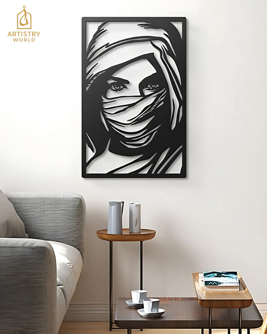 Desert Girl Wall Art - Artistry World
