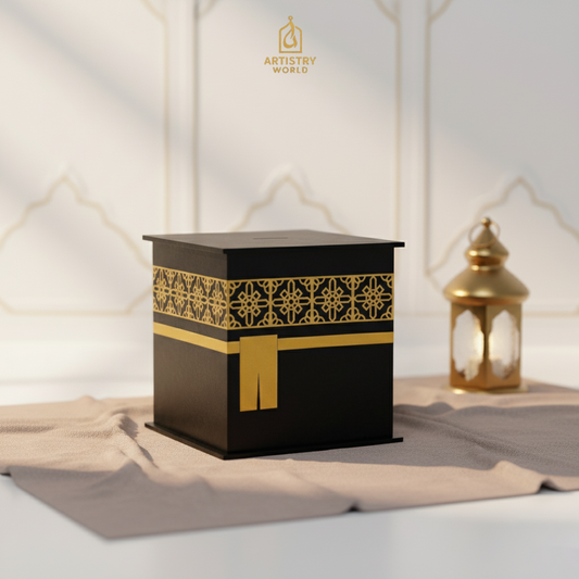 Umrah Saving Box | Kaabah Decorative Art Piece