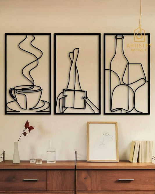 Bookish Wall Art – Minimalistic Design – Aesthetics Gift